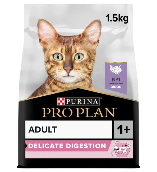 PURINA Pro Plan Delicate Optidigest Turkey Adult Dry Cat Food