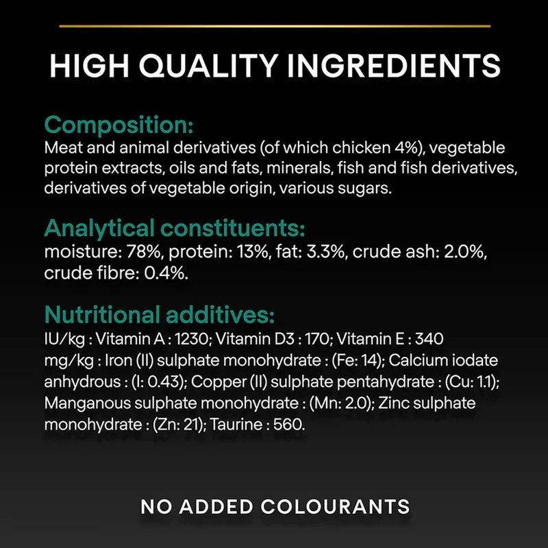 PURINA Pro Plan Nutri Savour Sterilised Chicken Wet Cat Food - Pack of 12