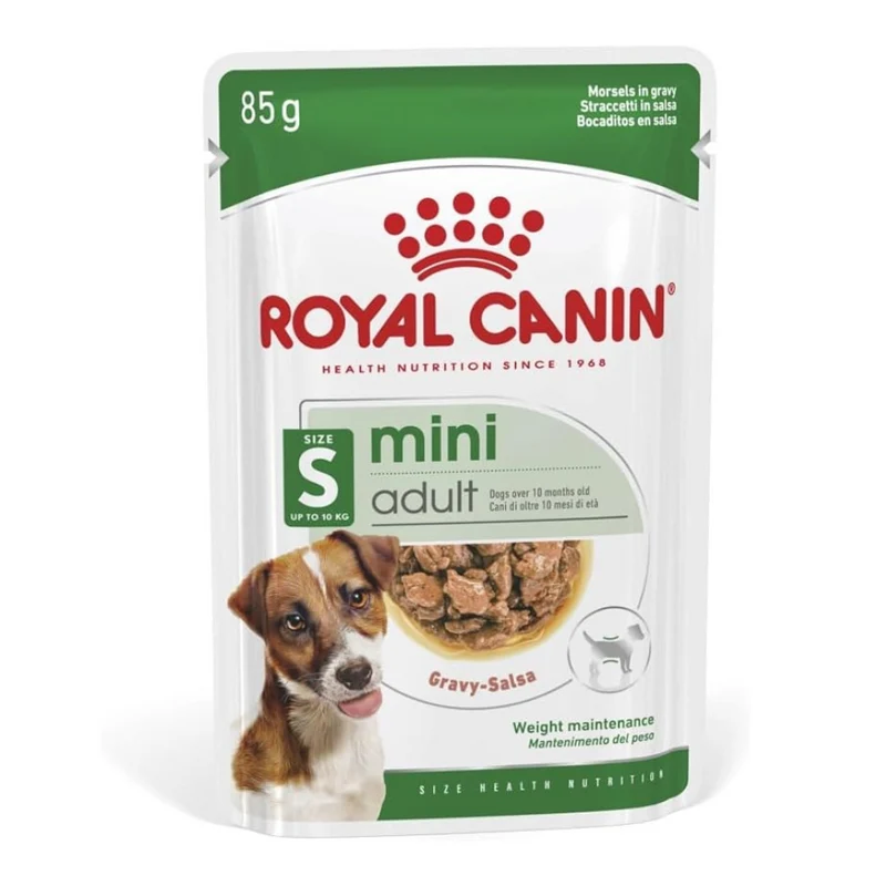 Royal Canin Mini Adult In Gravy-Salsa Wet Dog Food 85G - Pack of 12