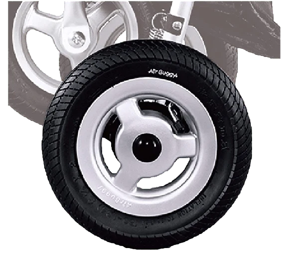 AirBuggy Replacement Rear Tyre Set | 8 Inch | DOME 2