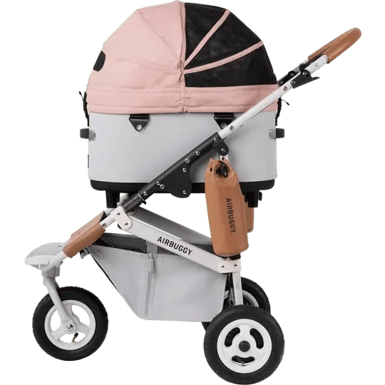 AirBuggy DOME 3 Brake Pet Stroller & Travel System | Handbrake | Slim Fold