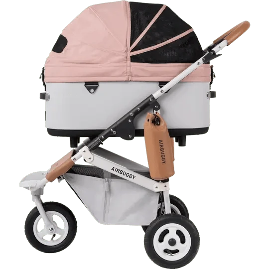 AirBuggy DOME 3 Brake Pet Stroller & Travel System | Handbrake | Slim Fold