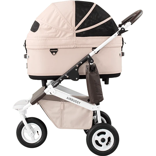 AirBuggy DOME 3 Brake Pet Stroller & Travel System | Handbrake | Slim Fold
