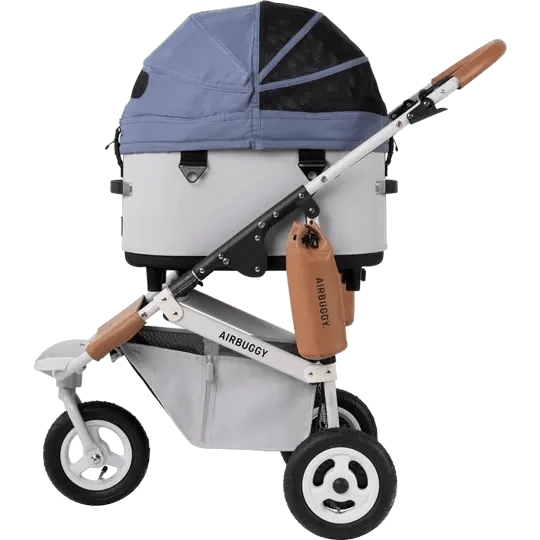 AirBuggy DOME 3 Brake Pet Stroller & Travel System | Handbrake | Slim Fold