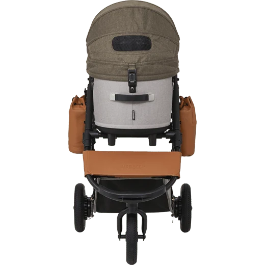 AirBuggy DOME 3 Brake Pet Stroller & Travel System | Handbrake | Slim Fold