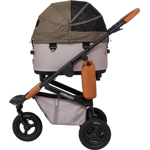 AirBuggy DOME 3 Brake Pet Stroller & Travel System | Handbrake | Slim Fold