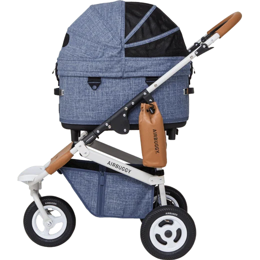 AirBuggy DOME 3 Brake Pet Stroller & Travel System | Handbrake | Slim Fold