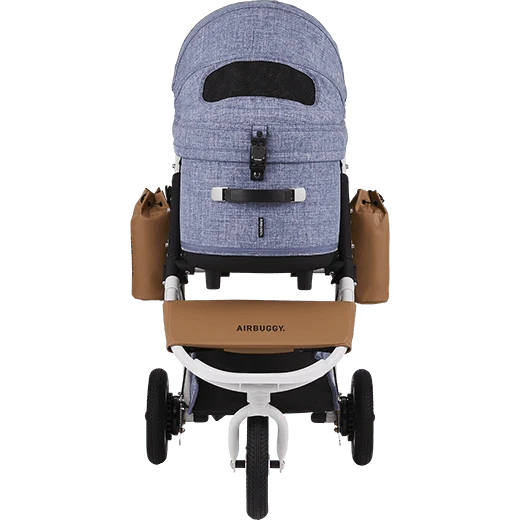 AirBuggy DOME 3 Brake Pet Stroller & Travel System | Handbrake | Slim Fold
