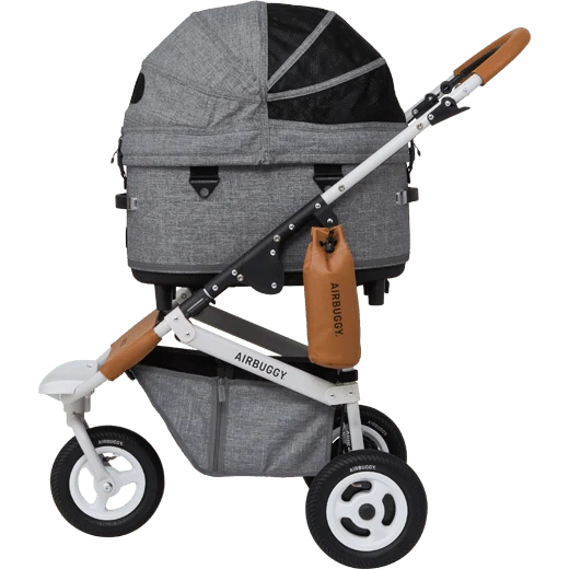 AirBuggy DOME 3 Brake Pet Stroller & Travel System | Handbrake | Slim Fold