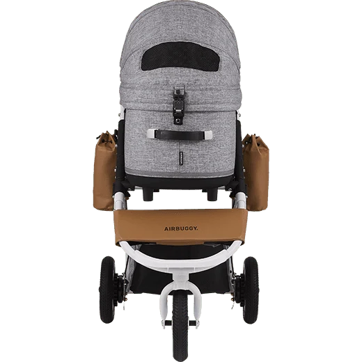 AirBuggy DOME 3 Brake Pet Stroller & Travel System | Handbrake | Slim Fold