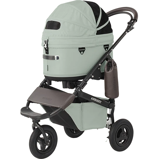 AirBuggy DOME 3 Brake Pet Stroller & Travel System | Handbrake | Slim Fold