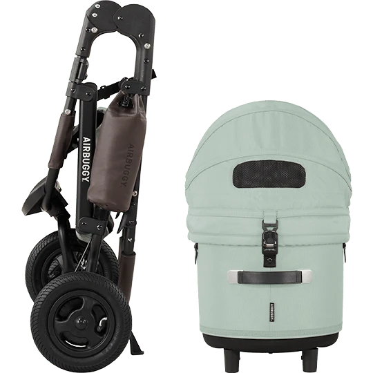 AirBuggy DOME 3 Brake Pet Stroller & Travel System | Handbrake | Slim Fold