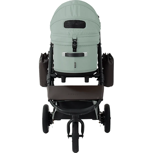 AirBuggy DOME 3 Brake Pet Stroller & Travel System | Handbrake | Slim Fold