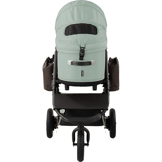 AirBuggy DOME 3 Brake Pet Stroller & Travel System | Handbrake | Slim Fold