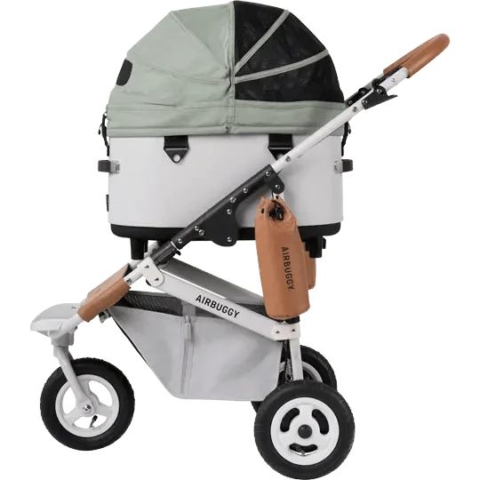 AirBuggy DOME 3 Brake Pet Stroller & Travel System | Handbrake | Slim Fold