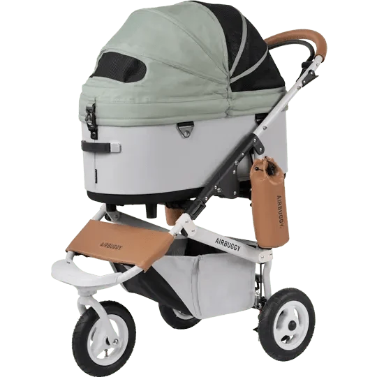 AirBuggy DOME 3 Brake Pet Stroller & Travel System | Handbrake | Slim Fold