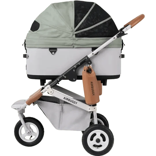 AirBuggy DOME 3 Brake Pet Stroller & Travel System | Handbrake | Slim Fold