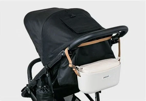 AirBuggy E-Organiser | Pet Stroller Handlebar Bag | Removable Inner Pouch