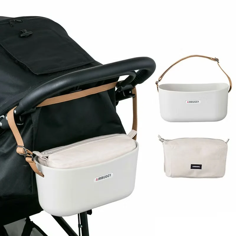 AirBuggy E-Organiser | Pet Stroller Handlebar Bag | Removable Inner Pouch