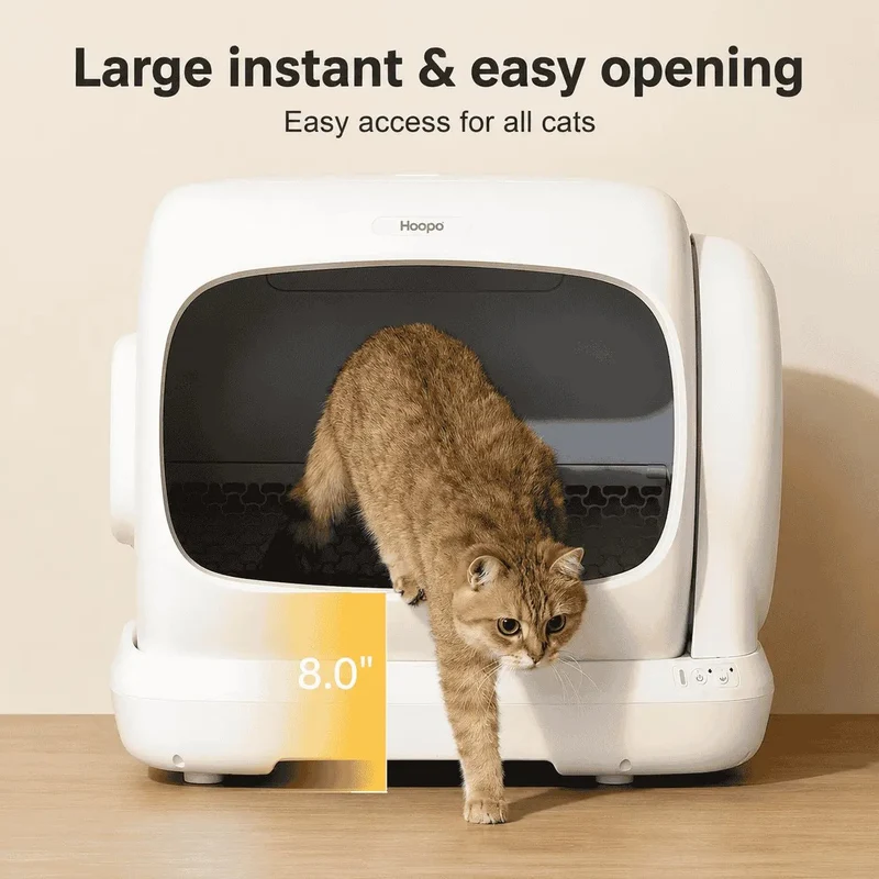 Hoopo Magna | Automatic Self-Cleaning Litter Box | 106L