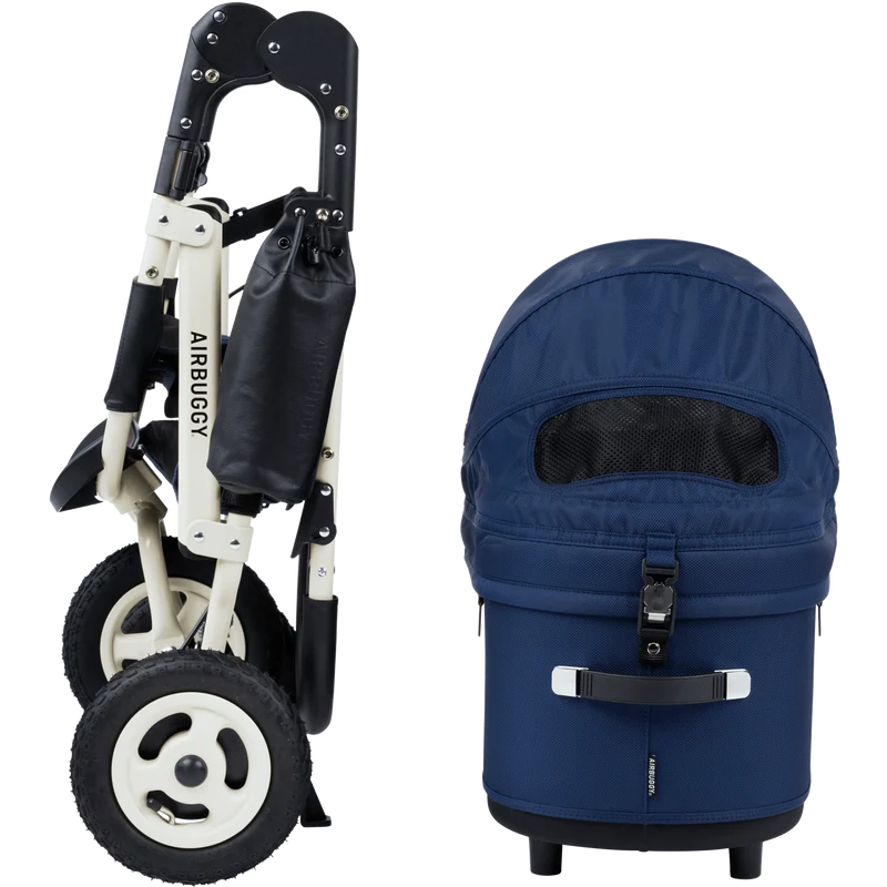 AirBuggy DOME 3 Premier Pet Stroller & Travel System | Self-Standing | Slim Fold