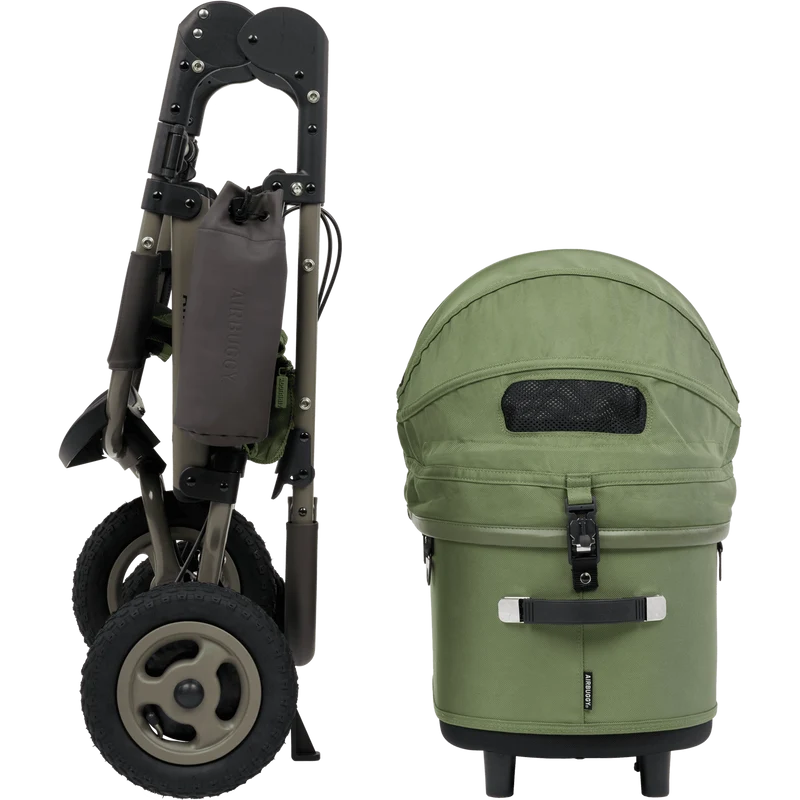AirBuggy DOME 3 Premier Pet Stroller & Travel System | Self-Standing | Slim Fold