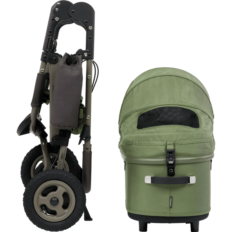 AirBuggy DOME 3 Premier Pet Stroller & Travel System | Self-Standing | Slim Fold