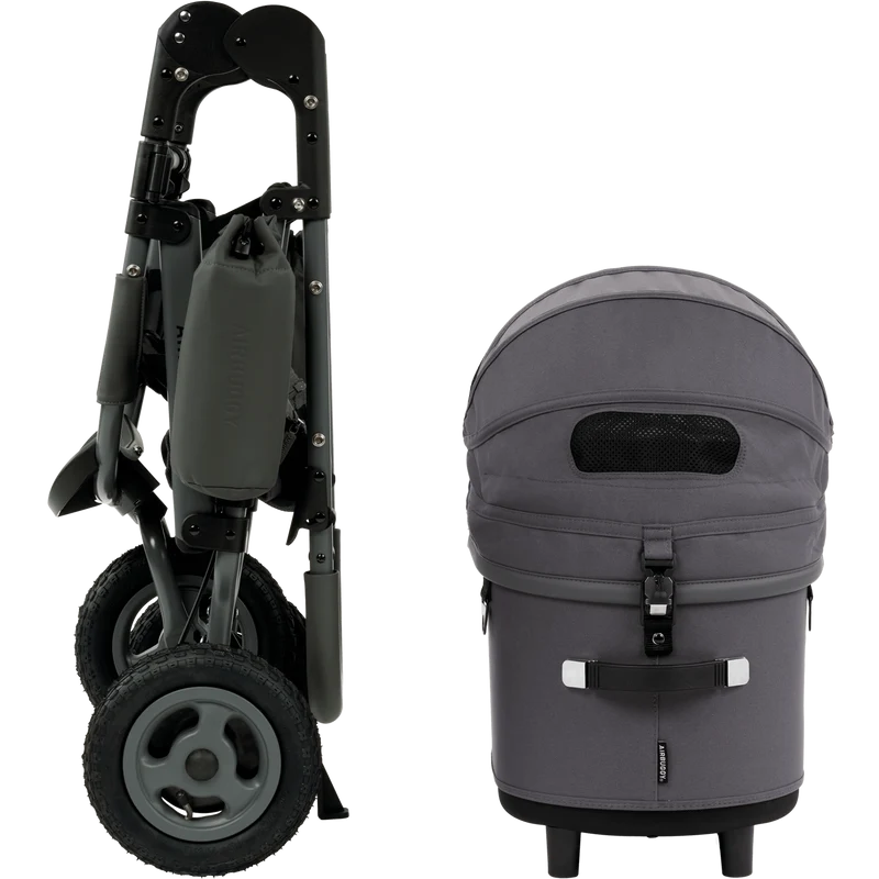 AirBuggy DOME 3 Premier Pet Stroller & Travel System | Self-Standing | Slim Fold