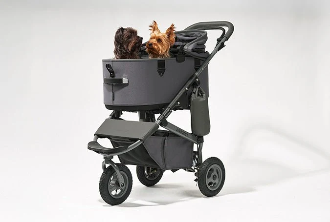 AirBuggy DOME 3 Premier Pet Stroller & Travel System | Self-Standing | Slim Fold