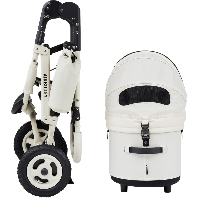 AirBuggy DOME 3 Premier Pet Stroller & Travel System | Self-Standing | Slim Fold