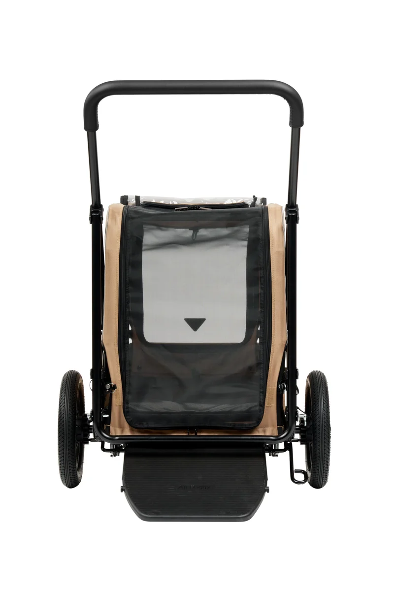 AirBuggy Cube Carriage Pet Cart | Integrated Ramp | Modular Roof