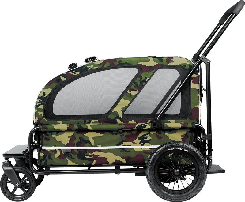 AirBuggy Cube Carriage Pet Cart | Integrated Ramp | Modular Roof