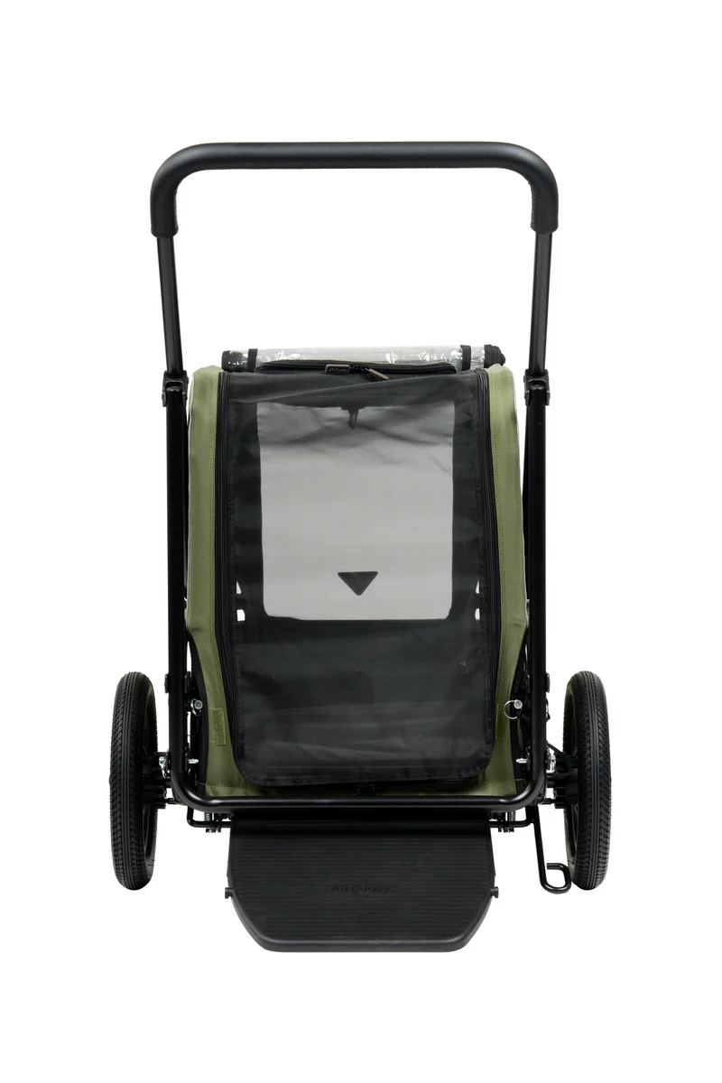 AirBuggy Cube Carriage Pet Cart | Integrated Ramp | Modular Roof
