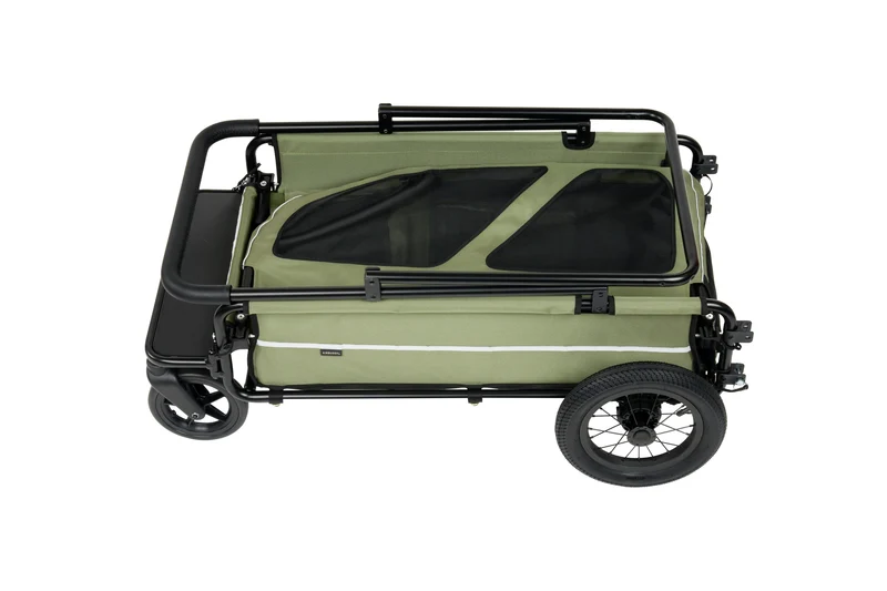 AirBuggy Cube Carriage Pet Cart | Integrated Ramp | Modular Roof