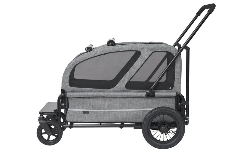AirBuggy Cube Carriage Pet Cart | Integrated Ramp | Modular Roof