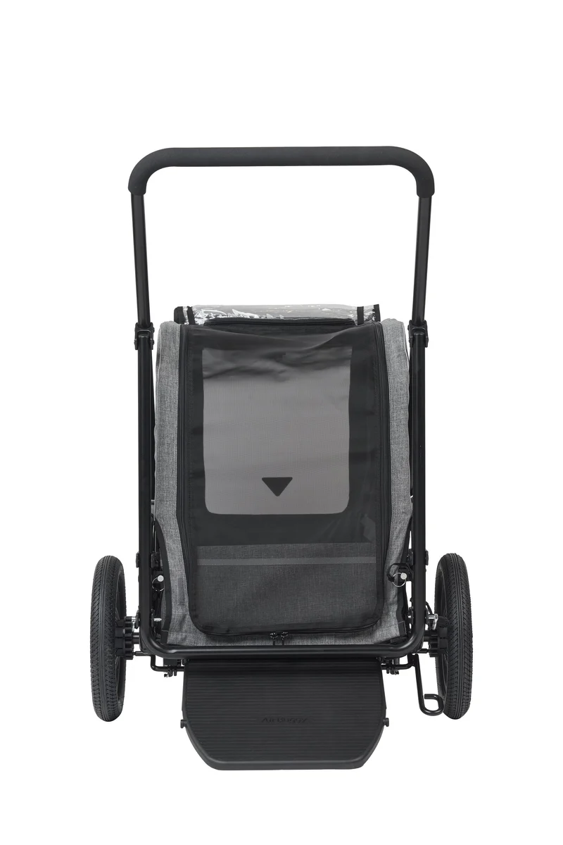 AirBuggy Cube Carriage Pet Cart | Integrated Ramp | Modular Roof