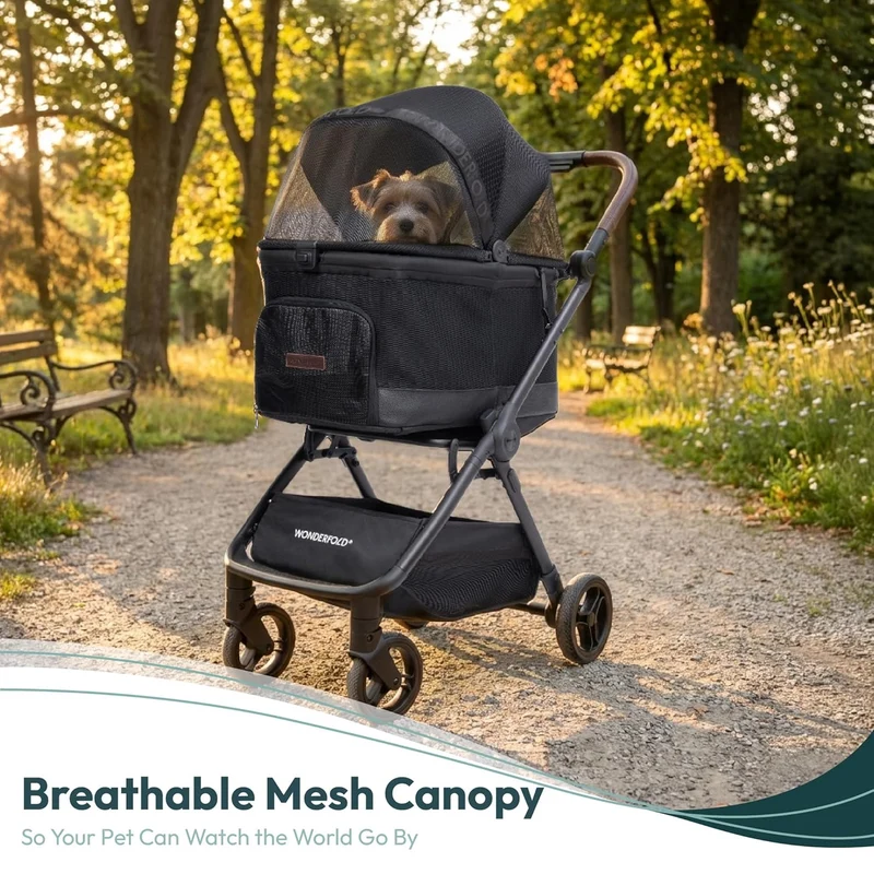 WonderFold P20 Bella Pet Stroller | AutoFold™ Technology