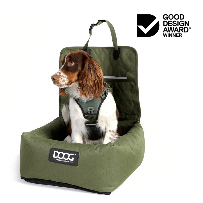 DOOG Dog Car Seat - Small to Medium | 2-in-1 Functionality