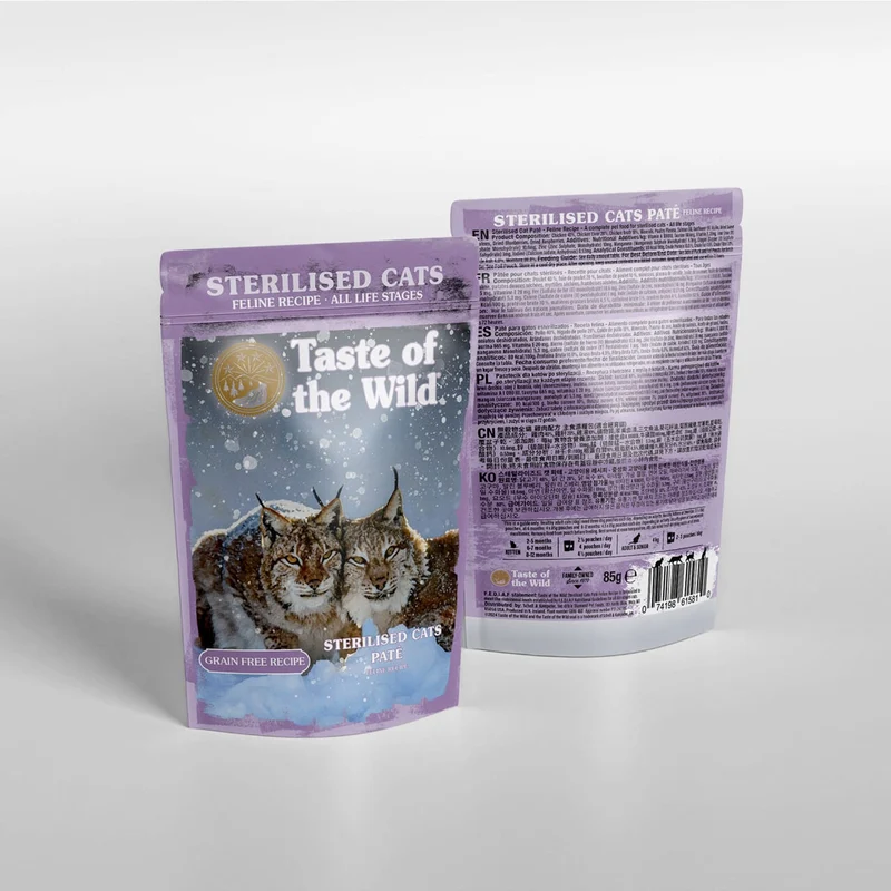 Taste Of The Wild Sterilised Cat Pate Grain-Free Wet Cat Food 85G