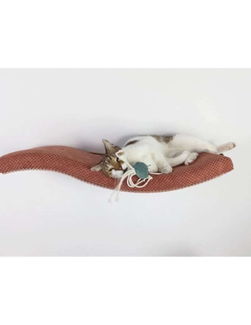 Cat's Atelier Cat Shelf | The Playful Curve Right 75 cm