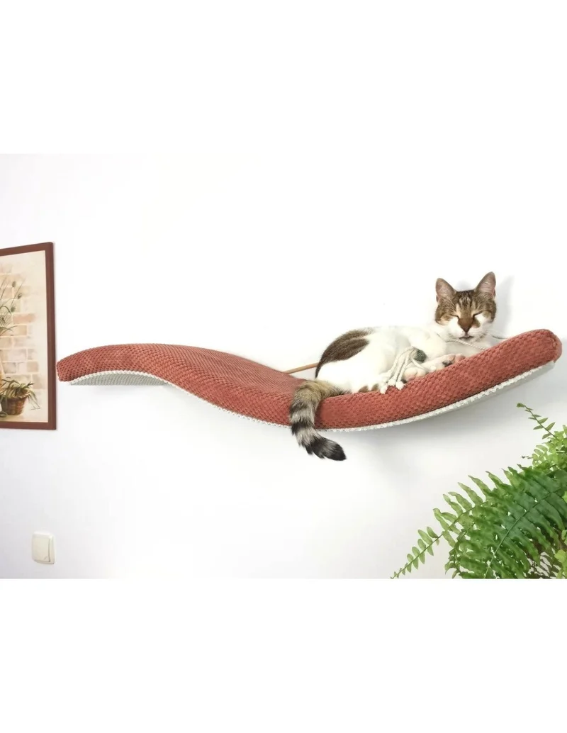 Cat's Atelier Cat Shelf | The Playful Curve Right 75 cm