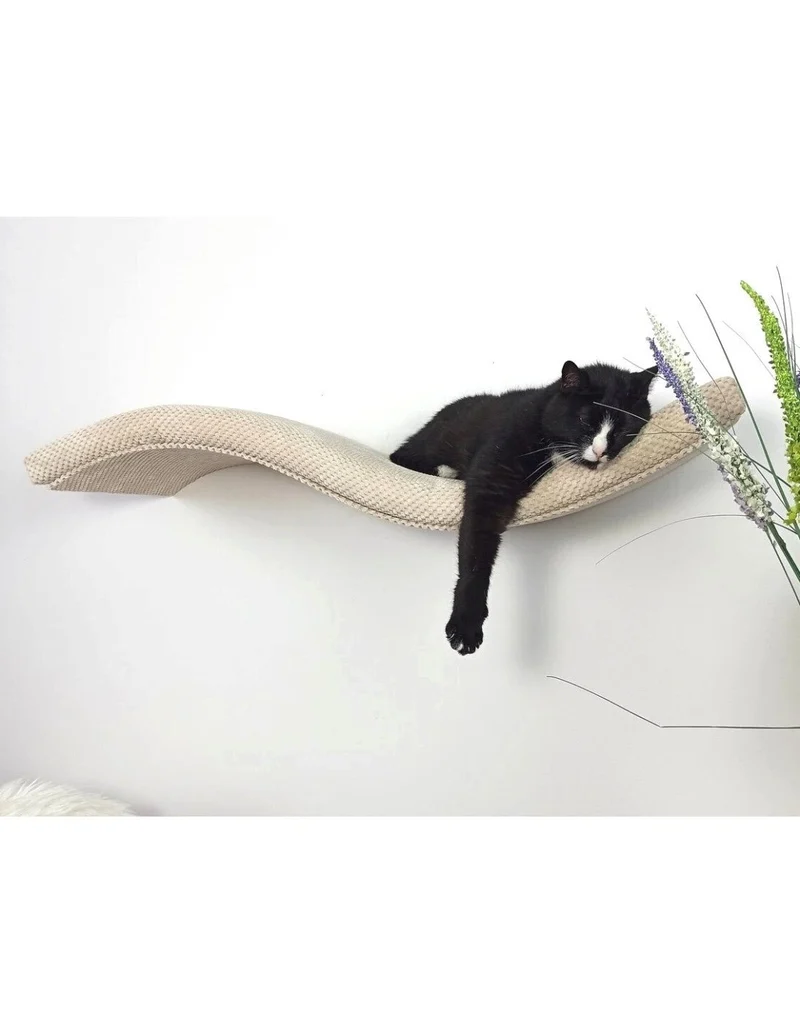 Cat's Atelier Cat Shelf | The Playful Curve Right 75 cm