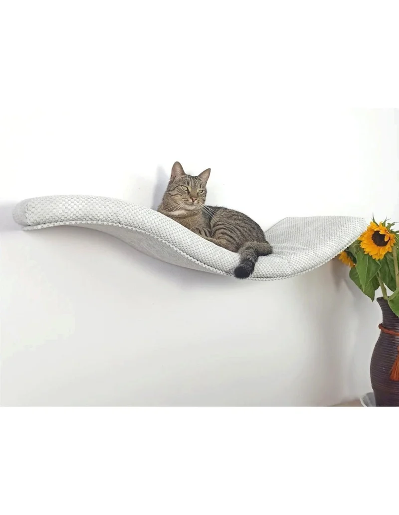 Cat's Atelier Cat Shelf | The Playful Curve Right 75 cm