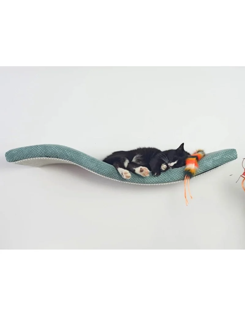 Cat's Atelier Cat Shelf | The Playful Curve Right 75 cm