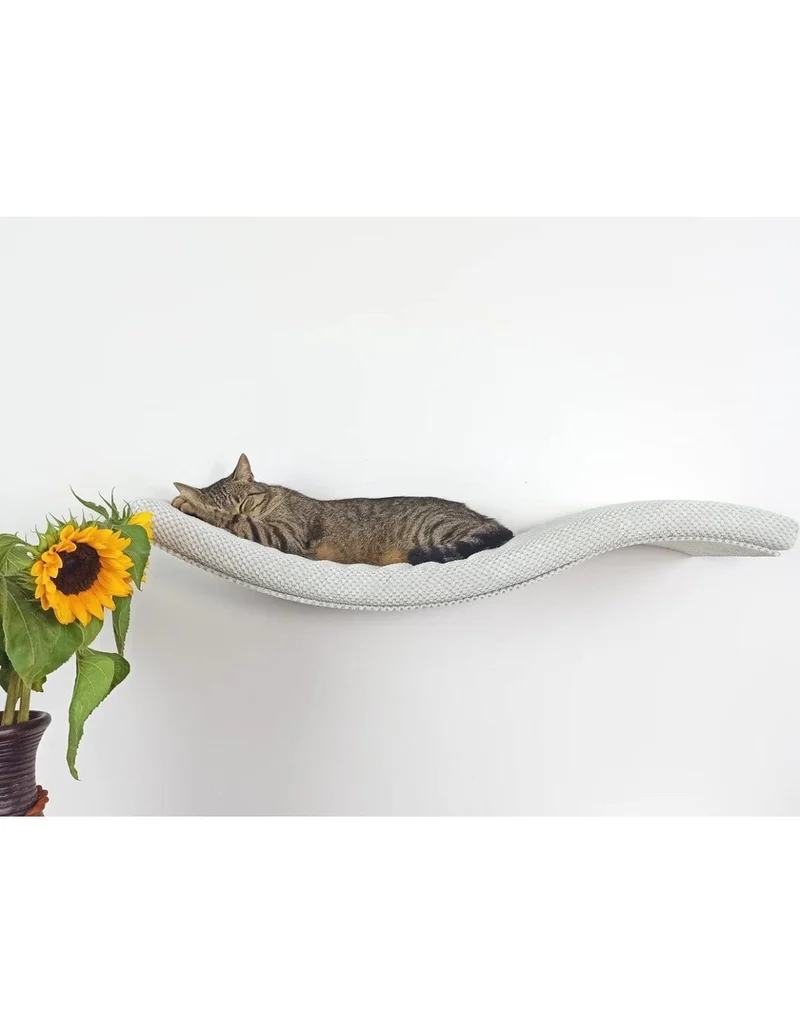 Cat's Atelier Cat Shelf | Playful Curve Left 95 cm