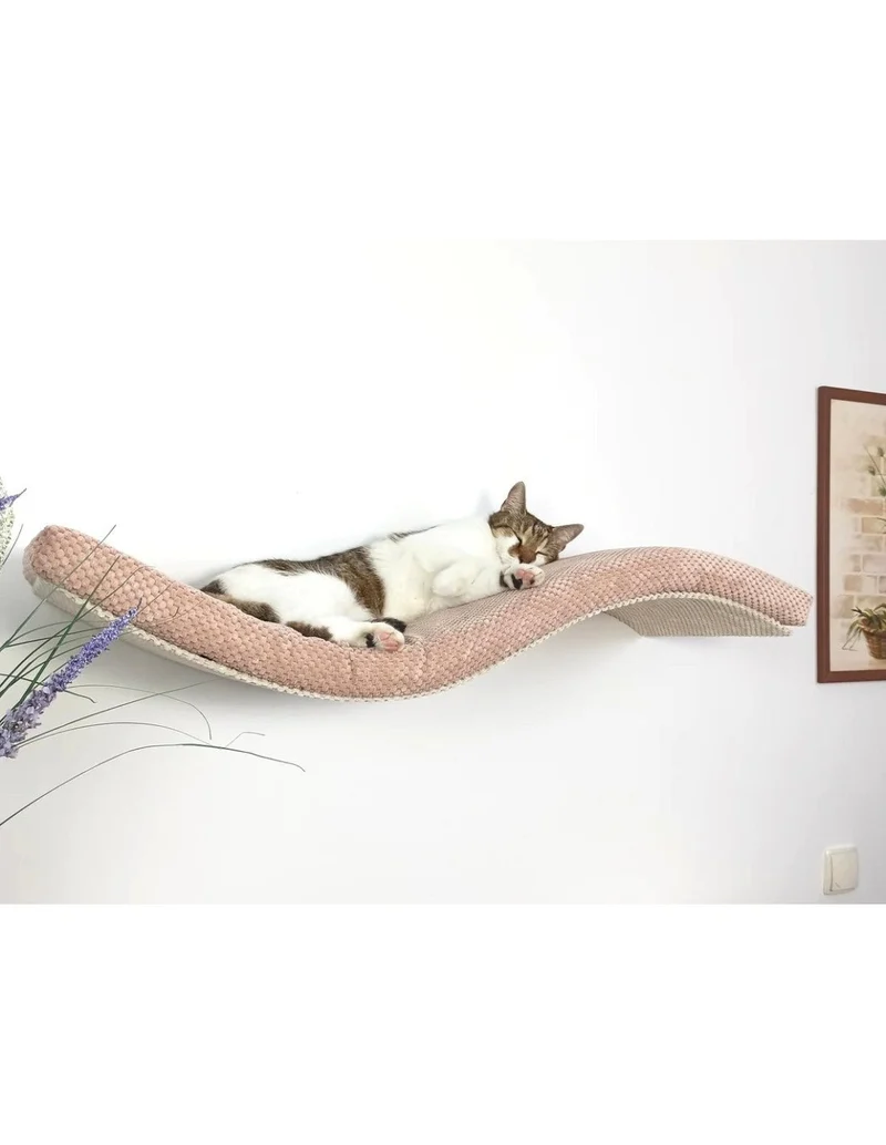 Cat's Atelier Cat Shelf | Playful Curve Left 95 cm