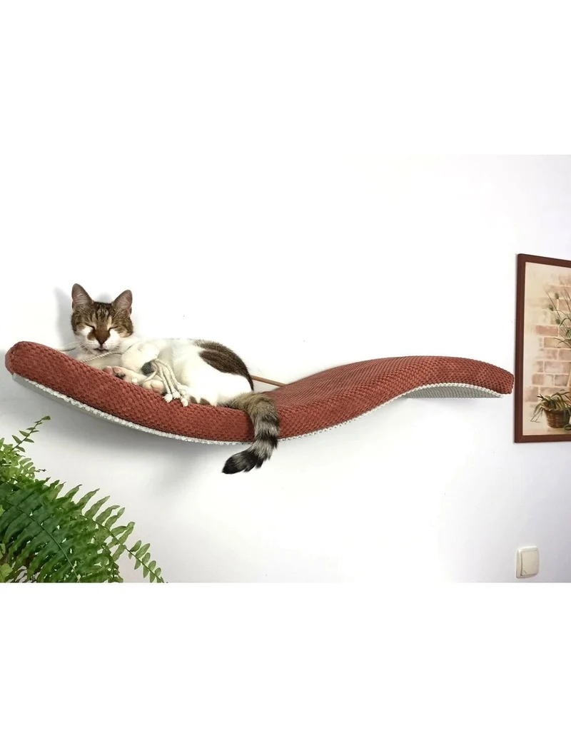 Cat's Atelier Cat Shelf | Playful Curve Left 95 cm