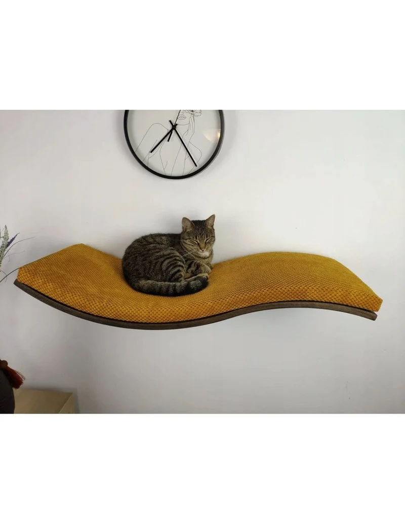 Cat's Atelier Cat Shelf | The Wavey Retreat 95 cm