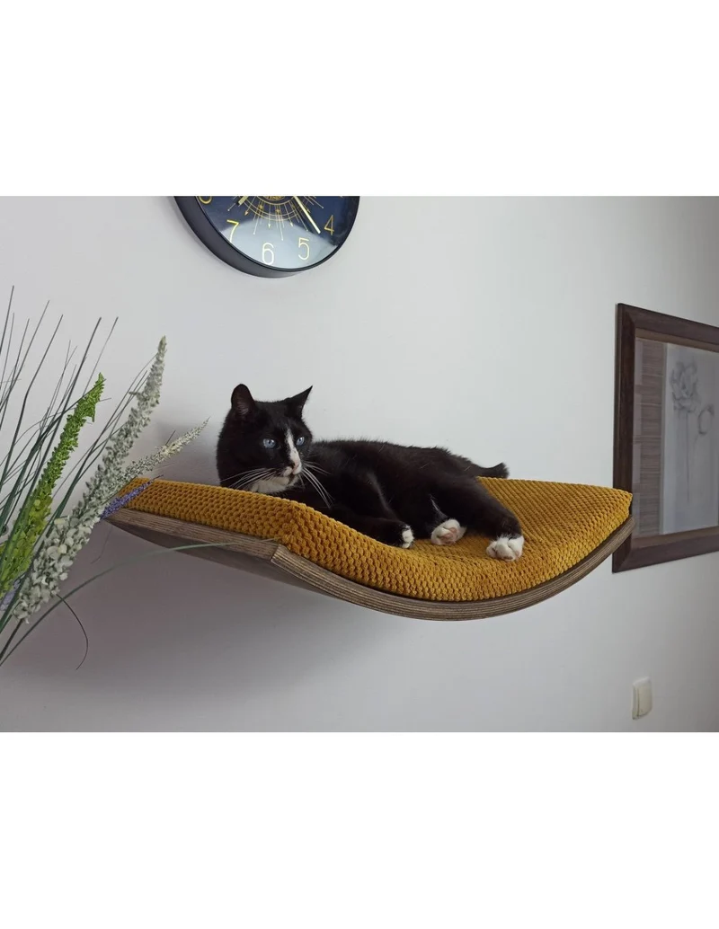 Cat's Atelier Cat Wall Shelf | Softly Shaped 60 cm