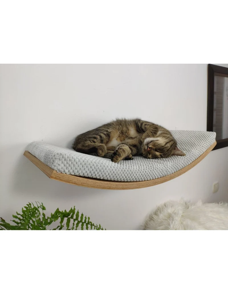 Cat's Atelier Cat Wall Shelf | Softly Shaped 60 cm